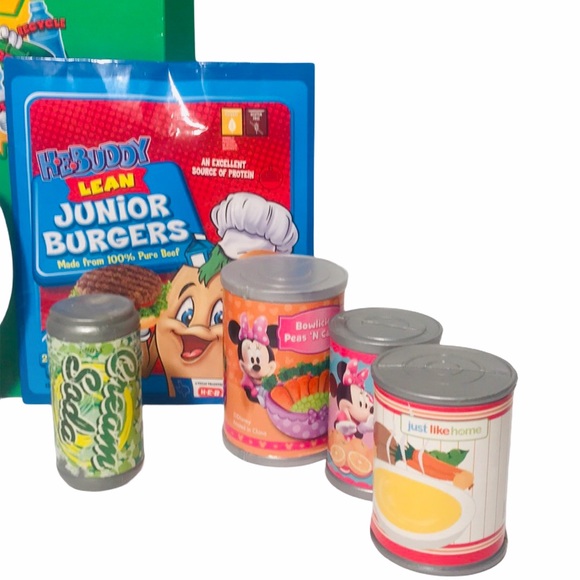 H.E.B. Toy Shopping Recycle Bag and Foods - Picture 3 of 5